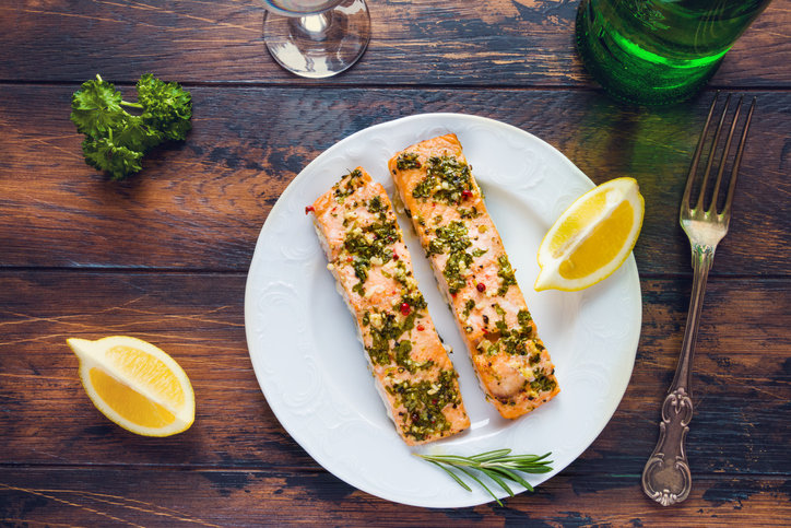 Dukka Crusted Salmon